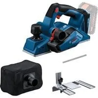 Akku-Falzhobel GHO 18V-26 Professional solo, 18Volt, Elektrohobel blau/schwarz, ohne Akku und Ladegerät