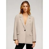 TEESHOPPEN Kurzblazer TEESHOPPEN Blazers Oversized