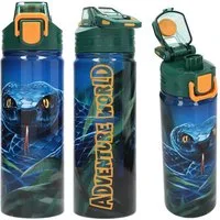 Depesche Trinkflasche DEPESCHE Adventure World Trinkflasche Edelstahl Schlange 600ml