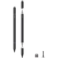JOYROOM Eingabestift Joyroom JR-BP561 3in1 Touchpen Magnet Schwarz (1-St)