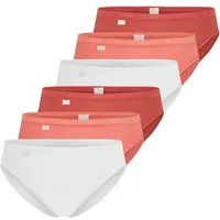 sloggi Tai-Slip 6er Pack Basic+ (Spar-Set) Tai Slip - Baumwolle - Atmungsaktiv - Bequemer Schnitt, Perfekter Sitz