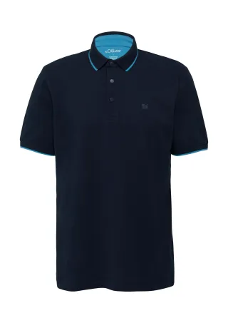 s.Oliver - Polo-Shirt blau - Gr. - XL