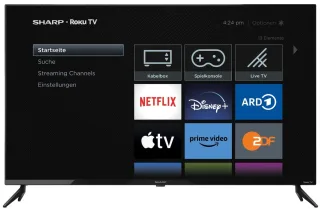 SHARP LED-TV 43FD2E, 108cm (43"), EEK: E, ROKU TV, Full-HD, WLAN