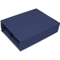 Best for You Spannbettlaken Jersey-Spannbettlaken – kuscheliger Schlafkomfort & perfekte Passform, Jersey, Gummizug: Rundum, (1 Stück), 100 % Baumwolle, Jersey-Stoff, mit Elasthan, atmungsaktiv