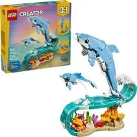 LEGO® Meerestiere: Wunderschöne Delfine (31385), LEGO Creator Konstruktionsspielsteine, (542 St), Made in Europe