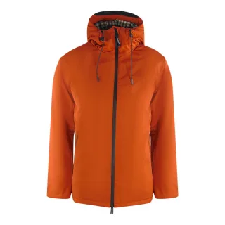 Aquascutum Activehellid Parka Rostorange Parka Jacke Herren