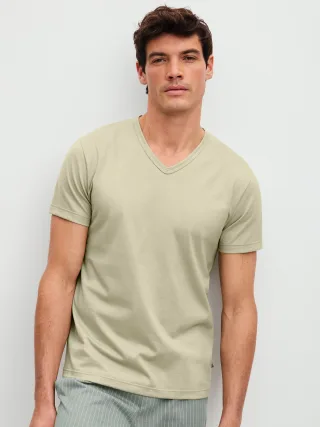 CALIDA - HERREN T-Shirt tea green - Gr. - M