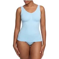 cfab (creamy fabrics) Shapingtop Shaping Unterhemd-Baby Blue-2XL (1-tlg)