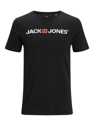JACK&JONES - JJECORP OLD LOGO TEE SS O-NECK NOOS Black - Gr. - S
