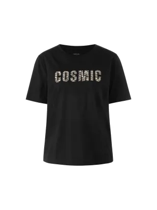 Marc Cain Sports - T-Shirt Rethink Together black - Gr. - 36