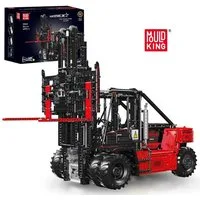 Mould King 17045 Heavy-Duty Forklift Red Konstruktions-Spielset, (4579 St)