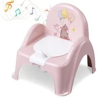 Babykajo Töpfchen mit Musik, (2-tlg), Kinder Töpfchen mit Anti-Rutsch Beschichtung und herausnehmbarem Topf