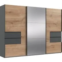 Wimex Schwebetürenschrank Palermo by fresh to go integrierte Schubladen in der Front mit Soft-close-Funktion