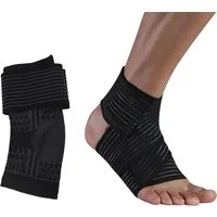 Endless Fußgelenkbandage Slip-in Verstellbar Ankle Support Relif für Männer und Frauen (Knöchelstütze, 1-tlg., für Männer & Frauen), Für Plantar Fasciitis Neorapathy Relief Sport, Schmerzlinderung, Gym