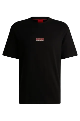 HUGO RED Menswear - Diqitee black - Gr. - XL