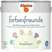 *Alpina* Wandfarbe 2,5 Liter Farbenfreunde Raupengrün No. 5