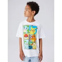 Name It T-Shirt NKMDAMS POKEMON SS NREG TOP BOX NOOS SKY