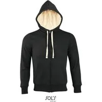 SOLS Kapuzensweatjacke Hochwertige Unisex Sweat Jacke / ZIP-Hoody mit Reißverschluss Sherpa-gefüttert, XXS bis XXL