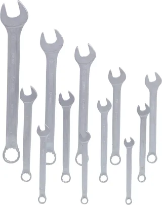 KS Tools Ringmaulschlüssel-Satz, 12-tlg gekröpft, 6-22mm - 517.0095