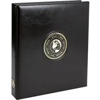 Safe-Album Münzetui Premium Universal Münzalbum Hochglanz-Metallplaketten mit 3D I SAFE