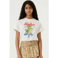 Garcia Rundhalsshirt kurz, mit großém Frontprint, for Girls
