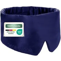 bene-sleep. Schlafmaske bene-sleep Premium Seidenschlafmaske – 100% verdunkelnd, Größenverstellbar