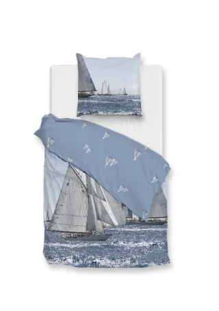 ZO HOME Bettwäsche "Regatta" 1 Stk. Bettwäsche aus 100% Baumwolle, hochwertige Renforcé