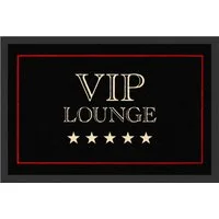 Rockbites Fußmatte Rockbites - Fußmatte Türmatte "VIP LOUNGE" Schwarz Nr. 71 (100508)*