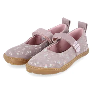 Qnuffs Barfußschuhe KIRSCHE - Gr. 33 - Rosa - Rauleder