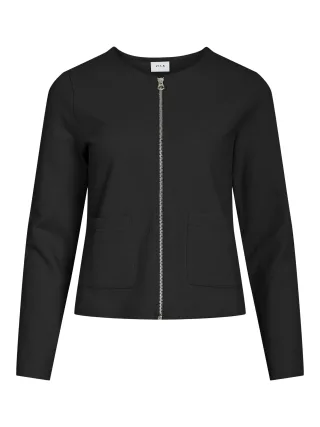 VILA - VIGARDEN L/S SHORT CARDIGAN - NOOS Black Beauty - Gr. - S
