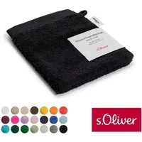 s.Oliver Waschhandschuh s.Oliver, Premium Qualität, 600 gr/m², auch als Sets erhältlich, Walkfrottier (1-St), große Farbauswahl, auch als Duschtuch, Handtuch, Gästetuch