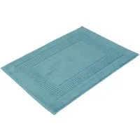 Gözze Badematte BIO Frottier, Höhe 7 mm, beidseitig nutzbar, fußbodenheizungsgeeignet, Baumwolle (Bio-Baumwolle), rechteckig, Badvorleger, Frottier-Qualität, mit Bordüre