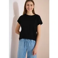 CECIL T-Shirt aus Baumwolle mit Stretchante
