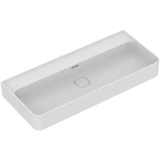 Ideal Standard Strada II Waschtisch T364001 ohne Hahnloch, mit Überlauf, 1000 x 170 x 430 mm, weiß