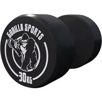 GORILLA SPORTS Kompakthantel Kurzhantel Gummi 2,5 - 40 kg