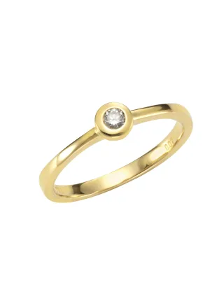 Orolino Ring Gold 750 mit Brillant 0,07ct.