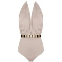 SEA ME SWIM Badeanzug ST.TROPEZ-II Studio Edition Swimsuit - avela hazelnut