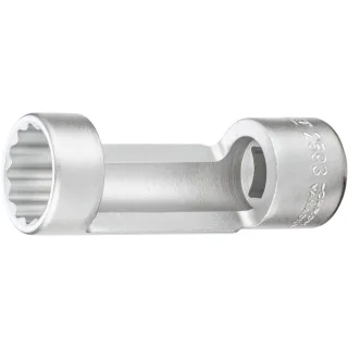 HAZET Stoßdämpfer-Steckschlüsseleinsatz (Doppelsechskant) Vierkant12,5 mm (1/2 Zoll) - 2593-21