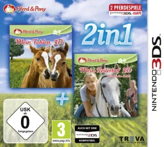 2in1: Mein Fohlen 3D + Mein Reiterhof 3D - Rivalen im Sattel - [Nintendo 3DS]