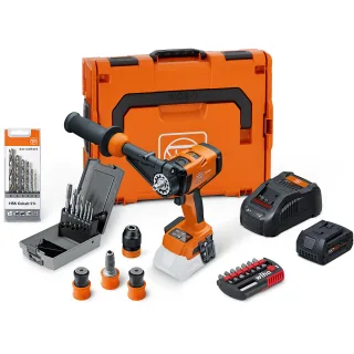 Fein 4-Gang Akku-Bohrschrauber im Anwender, ASCM 18-4 QM AS Metal Advanced Top Set - 71161563000