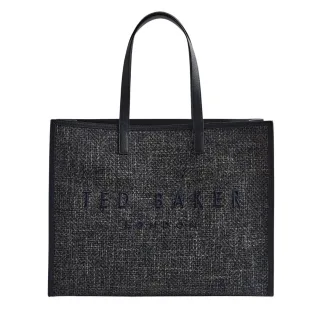Ted Baker Tweekon Tweed Extra Large Navy Icon Tasche