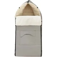Daliya® Fußsack Schlafsack und Fußsack für Buggy und Sportsitz, Winterfußsack, Universell für alle Kinderwagen, Kuschelig, Tasche zum Verstauen