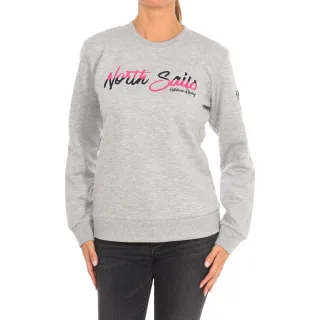 Langärmeliges Sweatshirt mit Rundhalsausschnitt 9024250 women