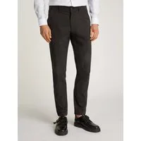 Calvin Klein Chinohose SATEEN STRETCH SLIM CHINO mit Logopatch