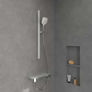 Villeroy und Boch Infinity Showers Duschgarnitur TVS11000300061 105x31x890mm, eckig, chrom