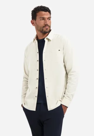 No Excess - Shirt Solid Fine Herringbone - Gr. - XL