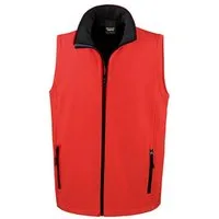 Result Funktionsweste Herren Soft Shell Bodywarmer / Wasserabweisend, atmungsaktiv