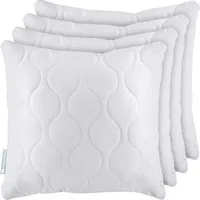 Gentle North Microfaserkissen 4er Set Kissen Komfort - in vielen Größen für optimalen Schlaf, Füllung: 100% Polyester, Seitenschläfer, Seitschläfer, Rückenschläfer, Bauchschläfer, Set, 4-tlg., Reißverschluss für Füllung - waschbar - allergikerfreundl