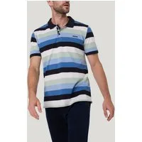 Pioneer Authentic Jeans Poloshirt mit Streifenmuster