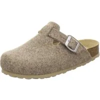 AFS-Schuhe 2690075 Clogs Pantolette für Damen aus Filz mit Fußbett, Made in Germany